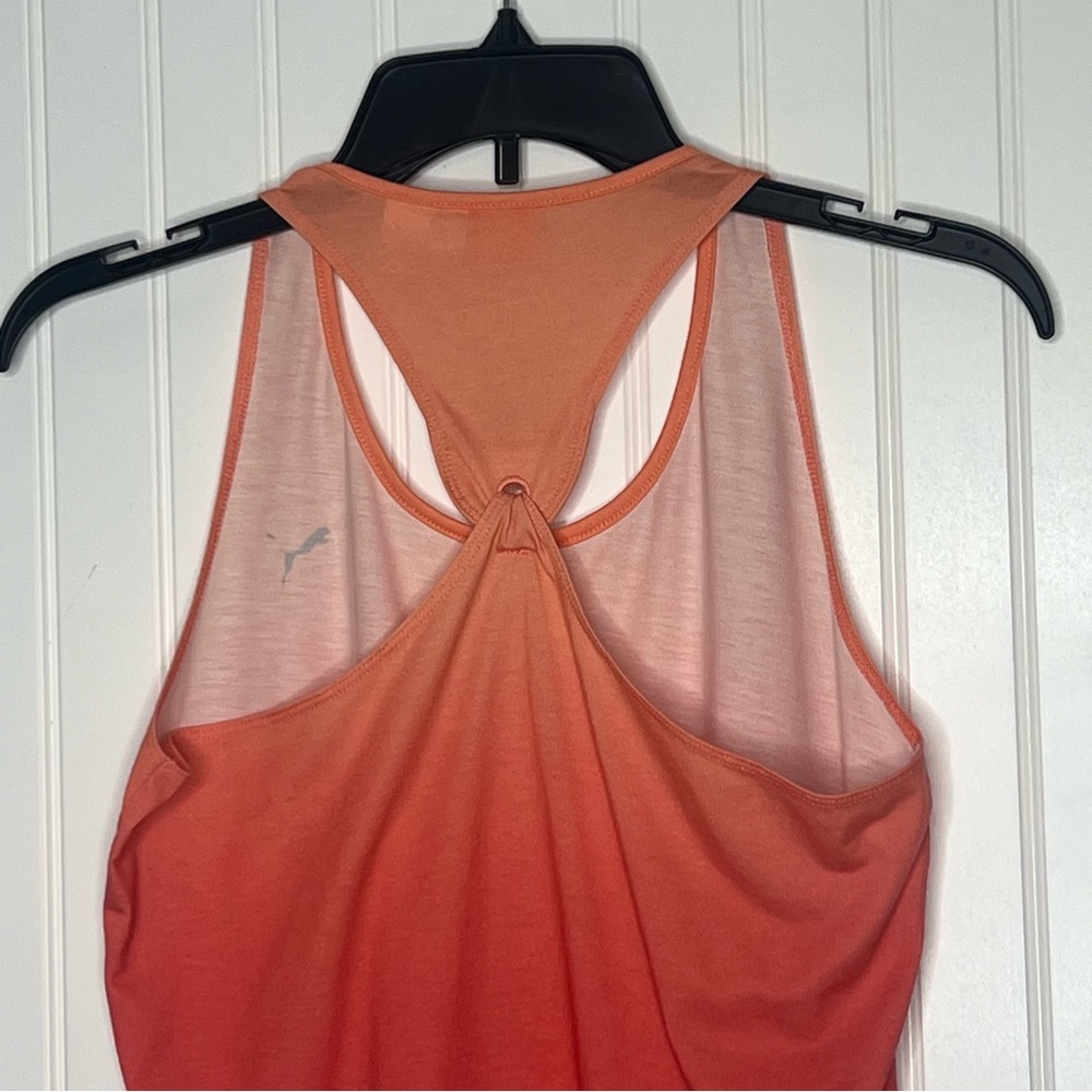 Puma Racerback Ombre Tank Top Size Medium - Picture 4 of 10